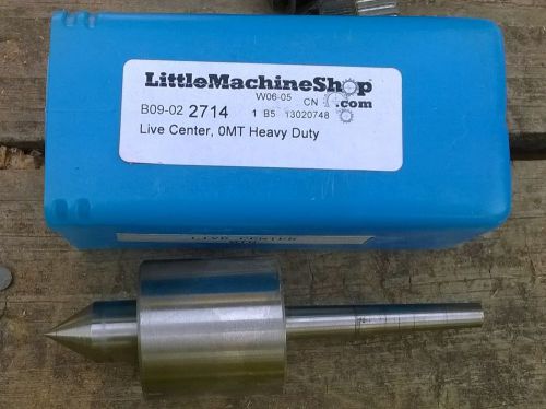 Lathe Live Center, Heavy Duty, 0MT