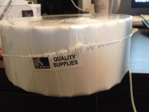 Z-Ultimate 4000T White HiTack Zebra Direct Thermal Transfer Labels 3&#034;X1&#034; 4 rolls