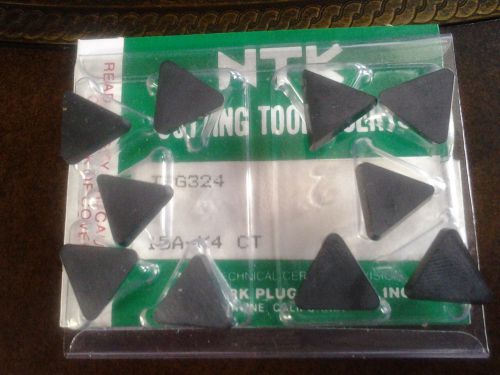 10 PC NEW NTK TPG324 HC2 CERAMIC CUTTING TOOL INSERT LATHE MILL MILLING