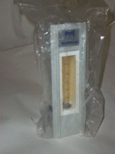 Armored Glass Heavy Duty Rotameter, Matheson FM-1000 5CFM Air Tube Tube J212B