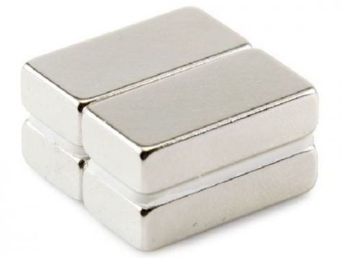 4pcs N50 block 20*10*5mm neodymium permanent super strong magnets 4/5&#039;*2/5&#034;*1/5&#034;