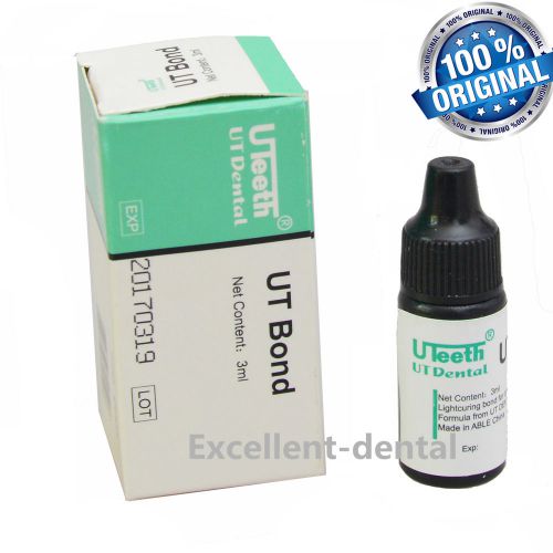 1 Bottle Dental UT Bond Uteeth For Light Cure Lightcuring Composite Fillings EX