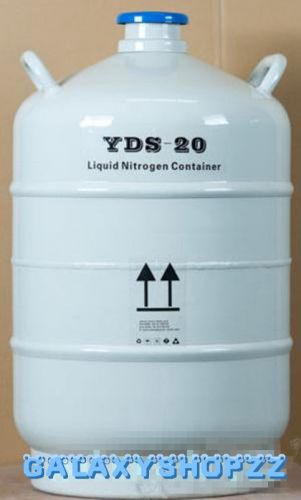 20 L Cryogenic Container Liquid Nitrogen LN2 Tank