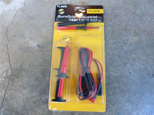 Genuine Fluke TL220 SureGrip™ Industrial Test Lead Wire Probe NEW