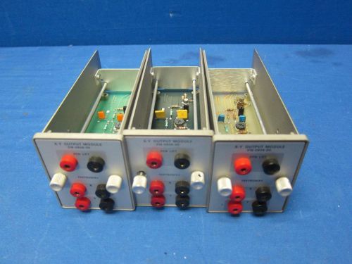 Lot of (3) Tektronix - X- Y Output Module, 016-0606-00