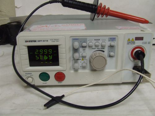 GW Instek GPT-815 HIPOT Tester AC/DC 5kV 500 VA  GPT 815