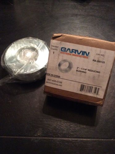 Garvin Reducing Bushing, 3&#034;-1 1/4&#034;, Zinc Plated Steel