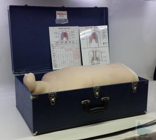 Nasco Life / Form LF1142-3112 Auscultation Trainer Manikin &amp; Smartscope