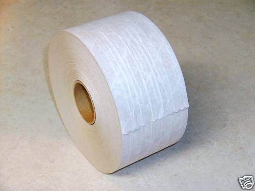 50 yard roll reinforced white kraft paper tape for sale