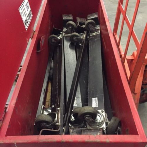 Used Gondola Train Shelf Moving Systems