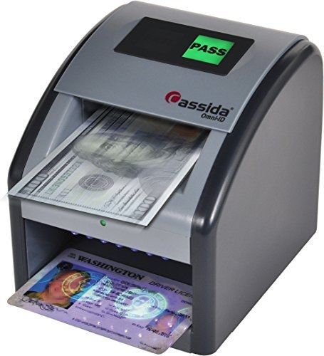 Cassida Automatic Counterfeit Detector with Uv Technology (Omni-ID)