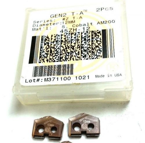 12mm AMEC #Z T-A Cobalt AM200 Spade Inserts (2 pcs) (Q 339)