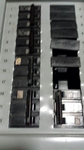 Ge 600 amp main circuit breaker panel board for sale