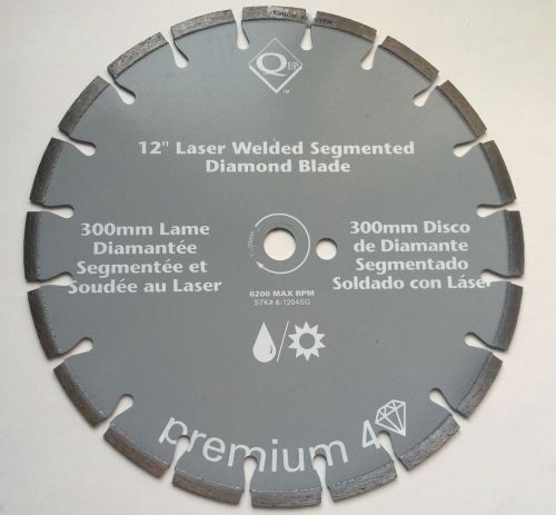 12&#034; Laser Welded Segmented Diamond Blade