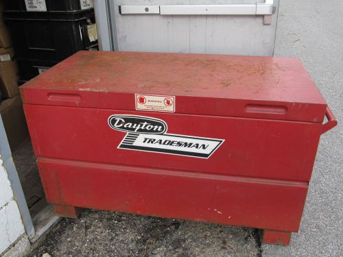 Dayton Tradesman Toolbox, Gangbox, Construction, Job Site, 4&#039;x2&#039;