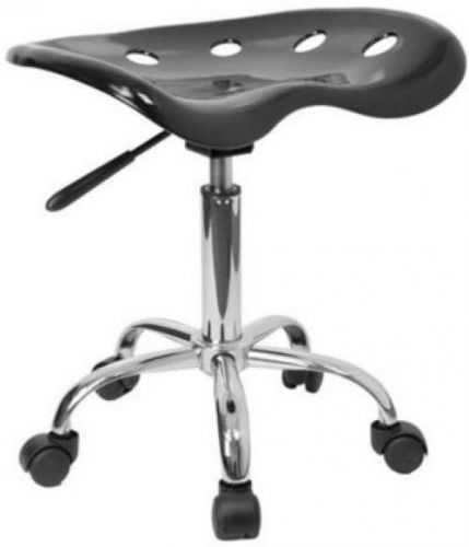 Flash Furniture Tractor Seat Stool - Black Flash Furniture