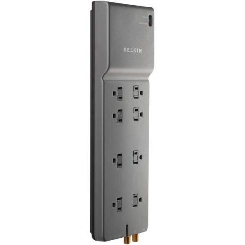 Belkin BE108230-12 Home/Office Surge Protector 8-Outlet 12ft Cord