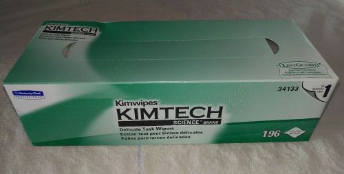 Kimtech science kimwipes delicate task wipers 11.8&#034;x11.8&#034; 196 ct. 34133 for sale