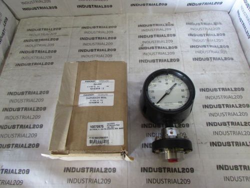 ASHCROFT PRESSURE GAUGE 45 1279 SS D4L XHA NEW IN BOX