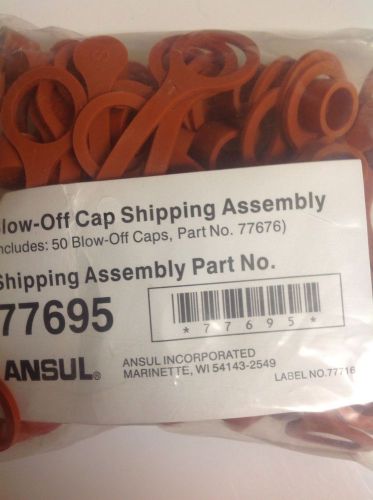 New 50 ANSUL Rubber Blow-Off Caps #77695