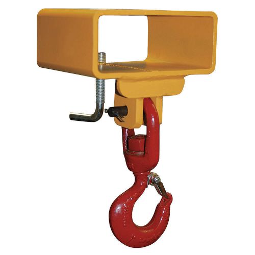 CALDWELL FORKLIFT Lifting Hook, Sgl Fork, Sgl Swivel, 3000Lb NEW FREE SHIP &amp;PA&amp;