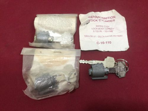 Datsun/Subaru up to 1978 Ignition Lock Cylinders, Set of 3 - Locksmith