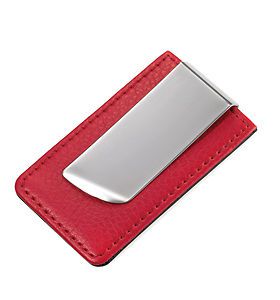 Red/Black Money Clip In Red Pepper