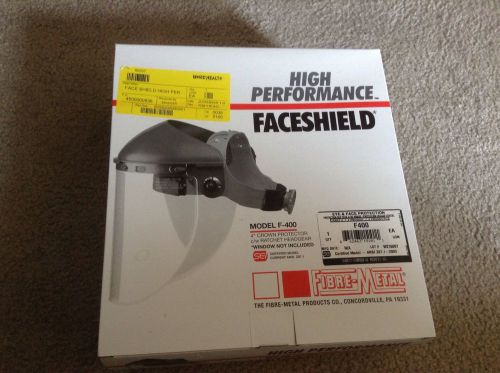 Fiber-Metal High Performance Faceshield Model F-400