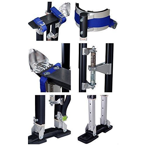 24-40 inch drywall stilts aluminum stilt tool adjustable height for painting for sale