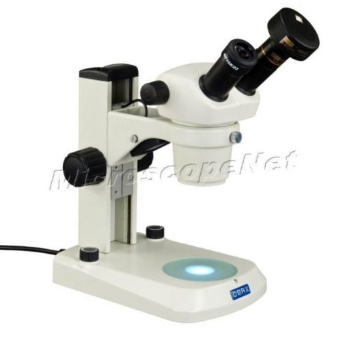 Omax binocular stereo 10x-30x microscope dual led lights w 1.3mp digital camera for sale