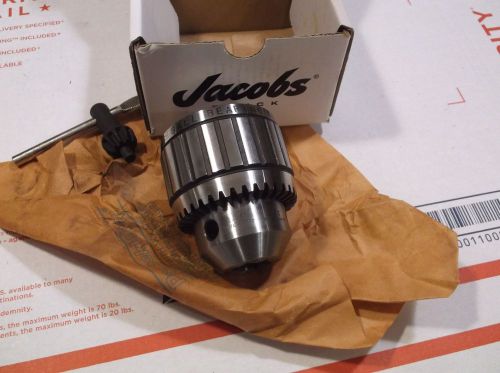 JACOBS 14N Drill Chuck, Keyed, Steel, 1/2 In, 3JT