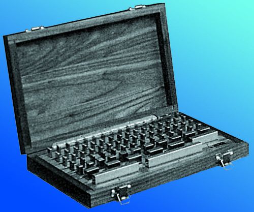 87 Pcs. Metric Gage Block Set