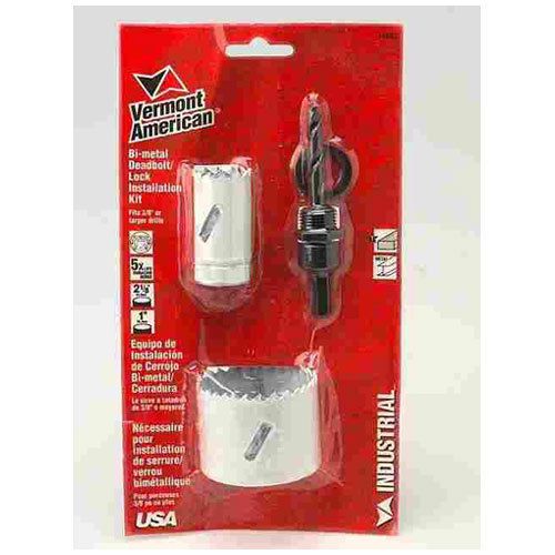 Vermont American 18602 2-1/8&#034; x 1&#034; Lock Install Kit