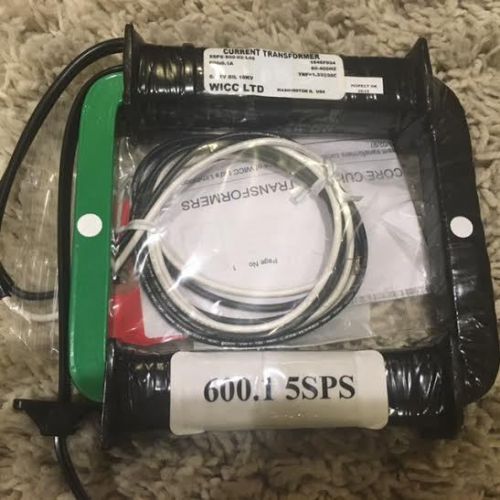 WICC LTD MODELS SP &amp; SPS SPLIT CORE CURRENT TRANSFORMERS 600.1 5SPS-600-02-L48