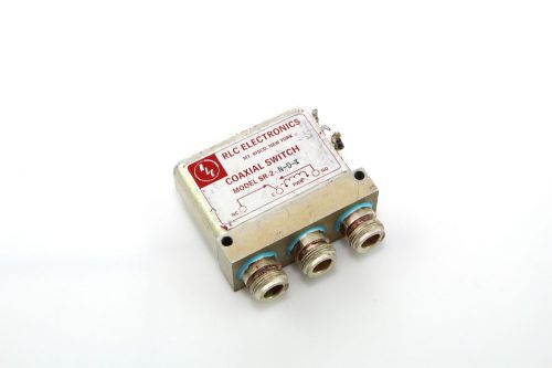 RLC Electronics COAXIAL SWITCH Model SR-2-N-D-L