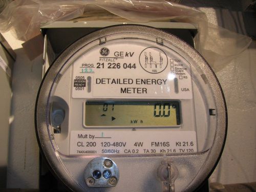 GE WATTHOUR METER ENPHASE ENVOY SOLAR  REVENUE GRADE NET METER 480V 4.8 10 48 KW