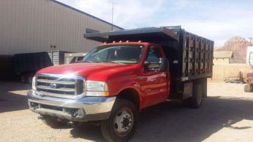 2004 Ford F450 Dump Truck 4x4 Landscape (Stock #5010)