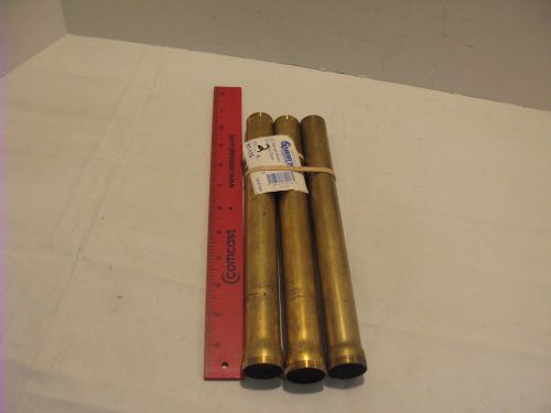 20 Gauge Brass Overflow Tubes Quantity (3)