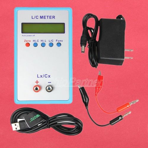 L/C Inductance Capacitance Multimeter Meter LC200A Tool + tracking number