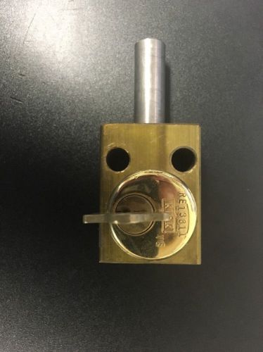 Block Lock.  Yale VE Key way Key Retaining