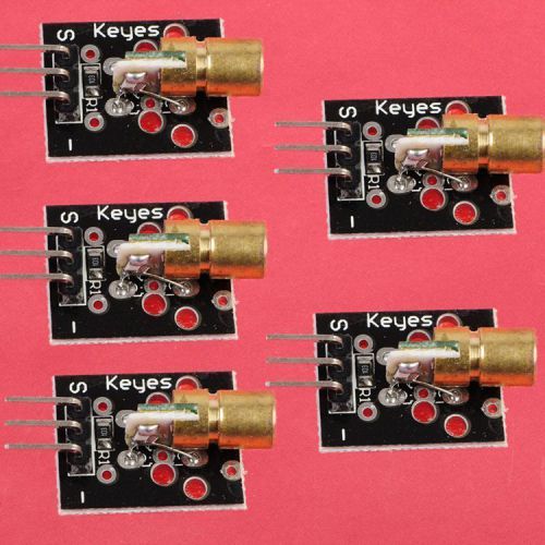 5pcs Laser Transmitter Module Sensor for Arduino PIC AVR