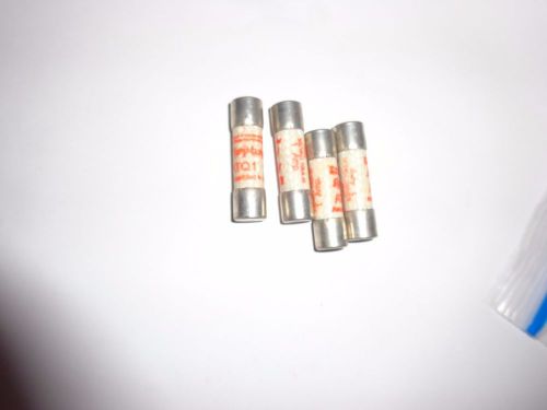 4 FERRAZ SHAWMUT ATQ1 Fuses NEW AMP-TRAP Time Delay 1 AMP 500Vac FS Fuse