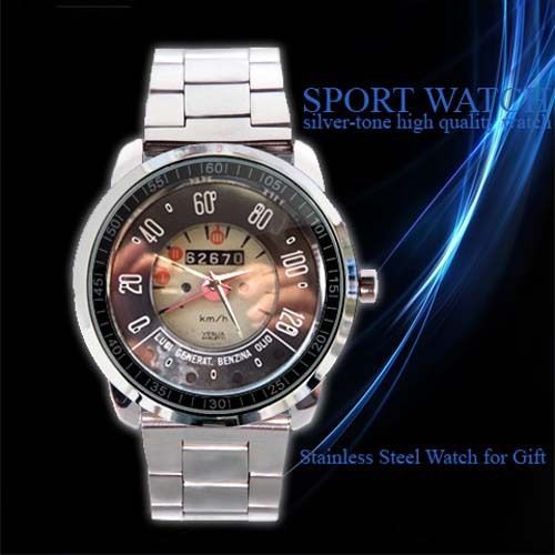 sw 1972 Fiat 500 speedometer Design Sport Watch New Design On Sport Metal Watch