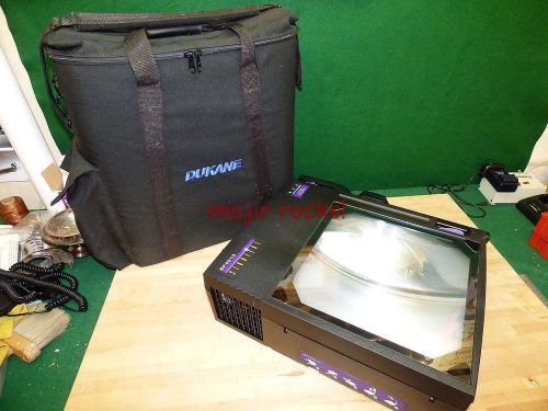 DUKANE STARFIRE MODEL SF4010 TRADITIONAL OVERHEAD PROJECTOR + TRAVEL BAG NICE!