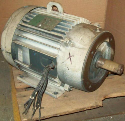 Lincoln 10 HP 1745 RPM TEF 215TC 200/400 Electric Motor