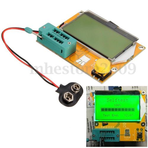 12864 LCD Mega328 SMD/DIP Transistor Tester Diode Triode Capacitance Meter MOS