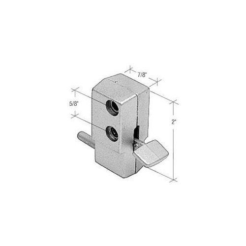 CRL Aluminum &#034;Step-On&#034; Patio Door Lock S4023