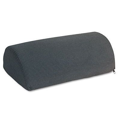 Half-Cylinder Padded Foot Cushion, 17-1/2w x 11-1/2d x 6-1/4h, Black