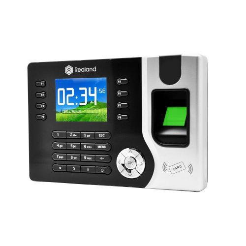 Realand RC-17 2.4&#034; TFT Biometric Fingerprint Recorder Employee Attendance Time C