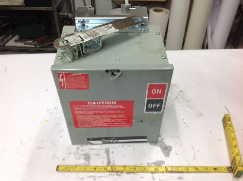 GE SB361RG 30A Spectra Fusible Busway Plug Breaker 600V, 3PH, 3/GW,  NEW NO BOX